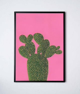 CACTUS ON PINK